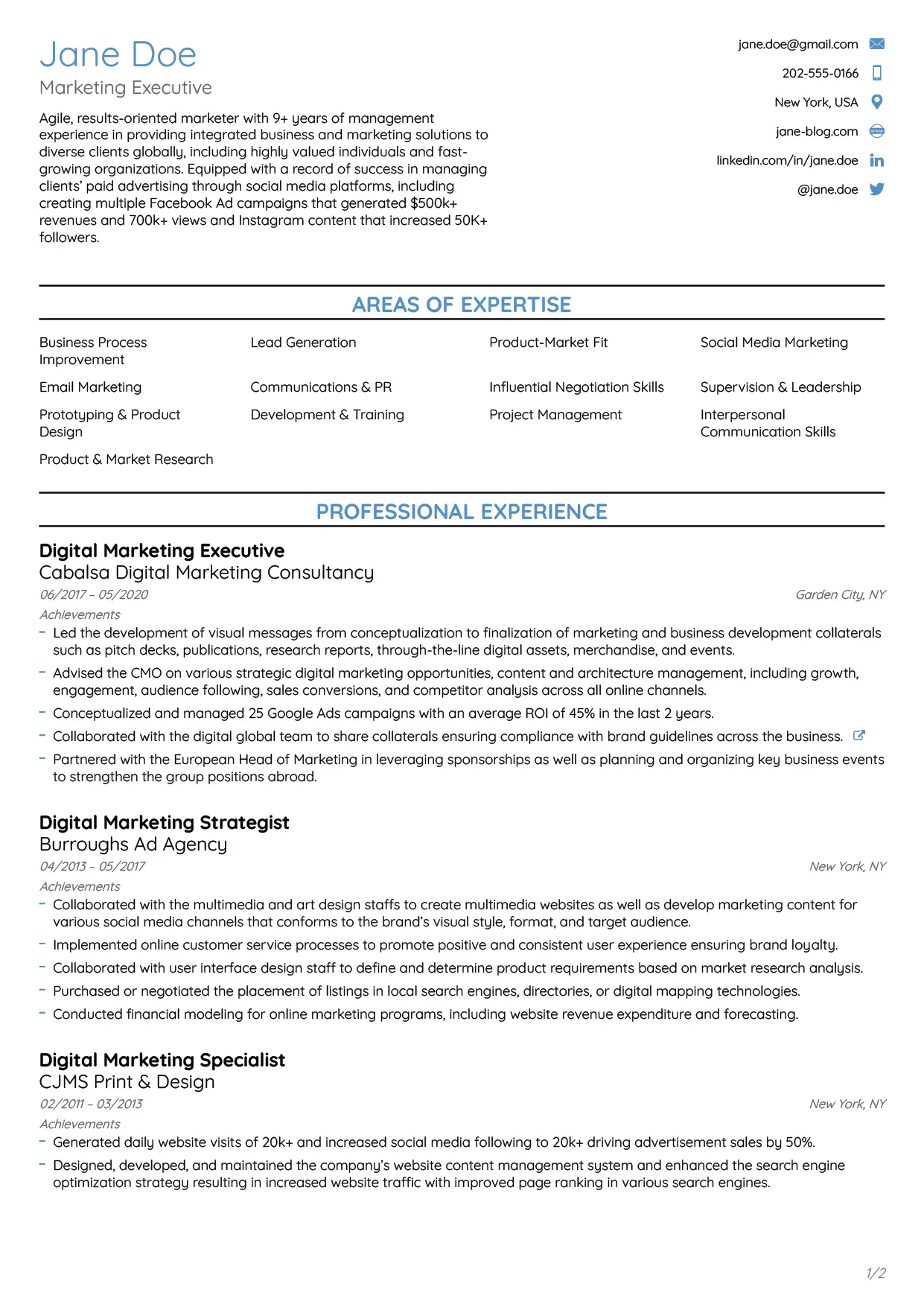 CV ATS